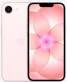 iPhone 17e rosa chiaro